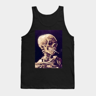 Van Gogh "Skull Cigarette" Tank Top